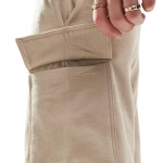 Solid, Regular Fit, Knee Length, Casual, Cotton Blend Cargo Shorts for Men